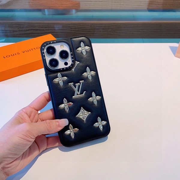 コピーブランド携帯ケース角部分ディテール